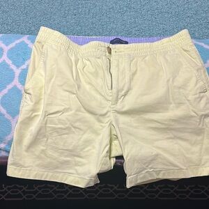 Tommy Hilfiger Men's Yellow Casual Stretch Shorts
